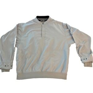Vintage Zero Restriction Superlight Golf Pullover Mens Sz L Windshirt USA